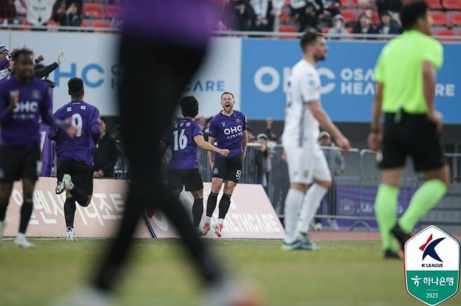 [서울=뉴시스] 프로축구 K리그1 FC안양의 토마스. (사진=한국프로축구연맹 제공) *재판매 및 DB 금지