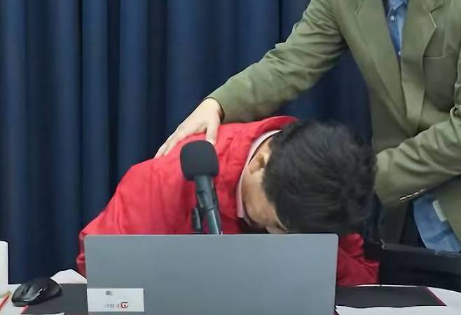 '고성국TV' 방송 화면 캡처