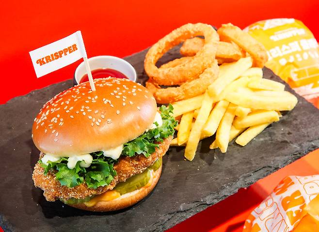 버거킹이 새롭게 선보인 '크리스퍼'. 버거킹 제공