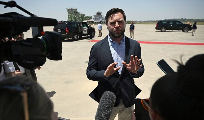 J.D. 밴스 미국 부통령. 연합뉴스