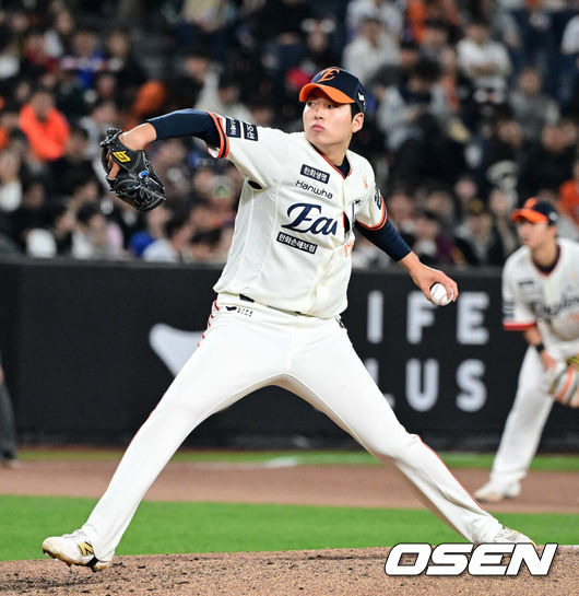 [OSEN=지형준 기자] 한화 조동욱. 2025.04.11 / jpnews@osen.co.kr
