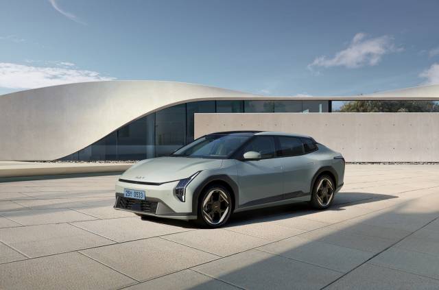 기아의 최초 전기 세단인 EV4 외관 디자인. 사진 제공=기아