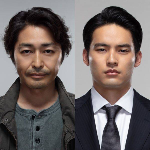야스다 켄(좌) 미즈카미 코시(우) / 사진=WOWOW 제공