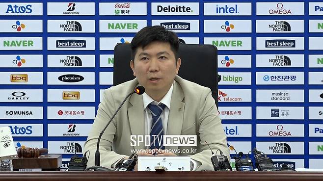 ▲ 제2차 대한체육회 이사회에 참석한 유승민 대한체육회장