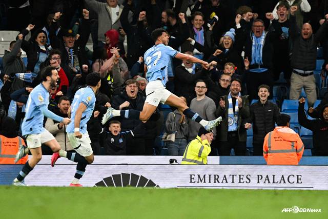 마테우스 누네스(오른쪽)의 골 세리머니. /AFPBBNews=뉴스1