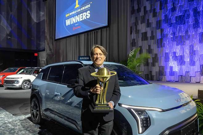 기아 EV3 2025 세계 올해의 차 수상