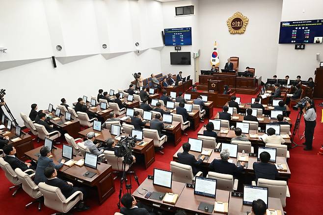 23일 제주도의회 제437회 임시회 제7차 본회의 [제주도의회 제공. 재판매 및 DB 금지]