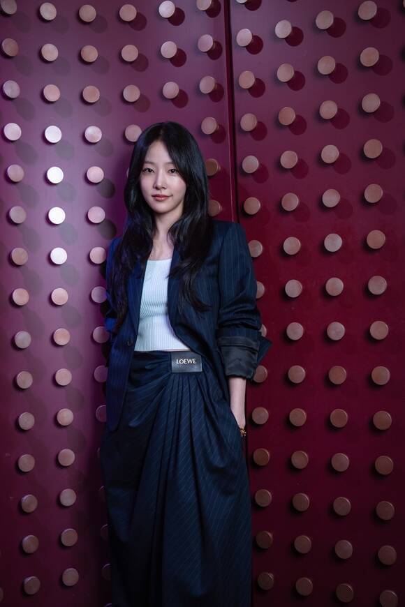 채원빈은 "배우들의 합이 좋다는 이야기를 들었을 때 제일 기분이 좋았다. 열심히 찍었으니까 재밌게 봐주셨으면 좋겠다"고 많은 관람을 독려했다. /플러스엠 엔터테인먼트