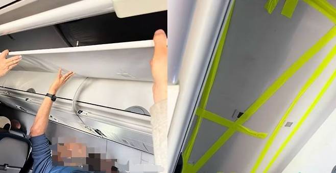 보잉 717 항공편 사고는 온라인 커뮤니티와 사회관계망서비스(SNS)에 올라오면서 파장이 커지고 있다. 한 인플루언서가 공유한 영상에는 승객들이 비행 중 천장을 붙잡고 있는 모습이 담겼다. 해당 영상은 20만회 이상의 조회 수를 기록했다. 틱톡