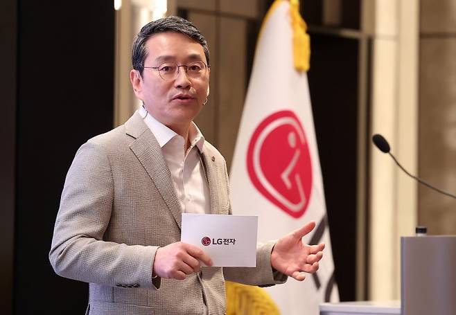 조주완 LG전자 사장. 뉴스1