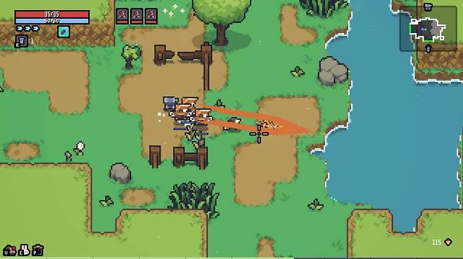 내 캐릭터가 어디에 있는지 잘 안 보인다