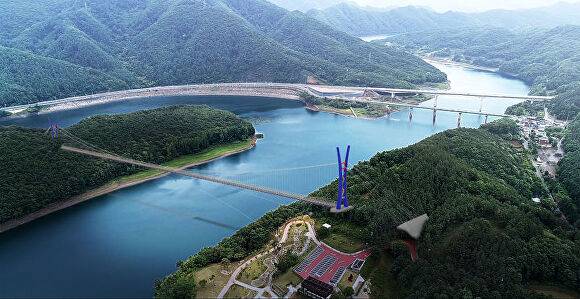 옥천 장계지구 생태탐방길 조성 사업 조감도. [사진=옥천군]