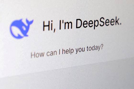 The DeepSeek app is seen in this image from Jan. 29. [REUTERS/YONHAP]