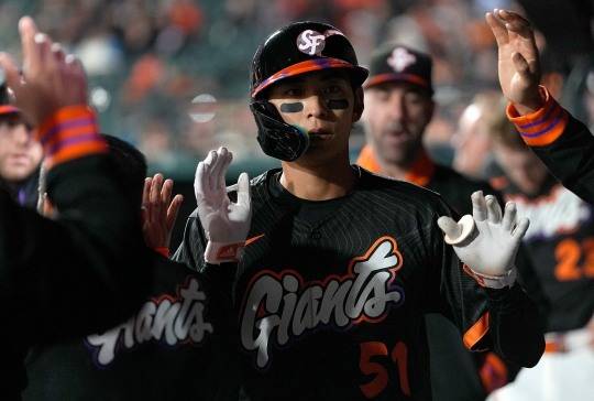 득점한 이정후. 사진[AFP=연합뉴스]