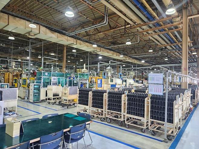 [서울=뉴시스] 대구광역시 달서구 한세모빌리티 구동 공장 모습. (사진=이창훈 기자) 2025.04.23 photo@newsis.com *재판매 및 DB 금지 *재판매 및 DB 금지