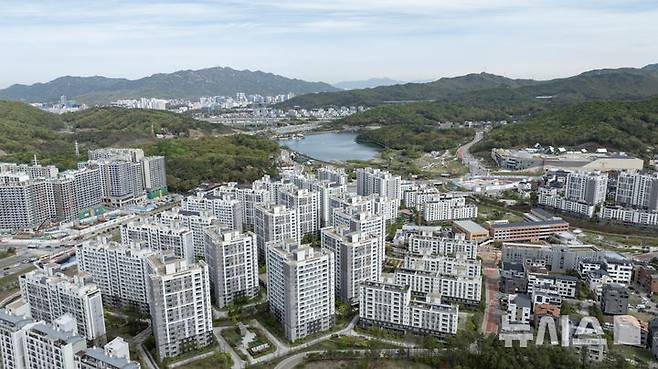 [의왕=뉴시스] 백운밸리 전경. (사진=의왕시 제공). 2025.04.24.photo@newsis.com