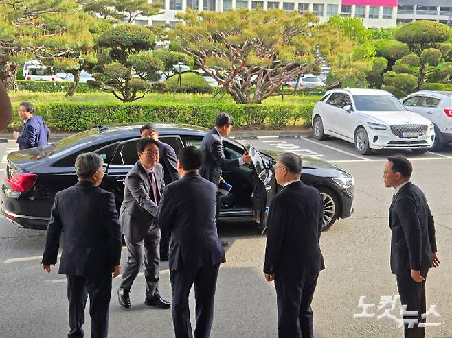 24일 대구를 방문한 심우정 검찰총장. 류연정 기자