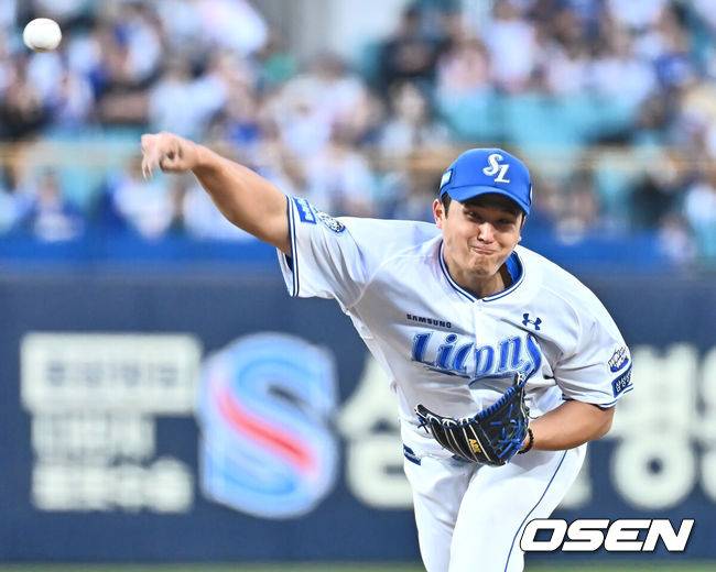 [OSEN=대구, 이석우 기자] 삼성 라이온즈 최원태 074 2025.03.25 / foto0307@osen.co.kr