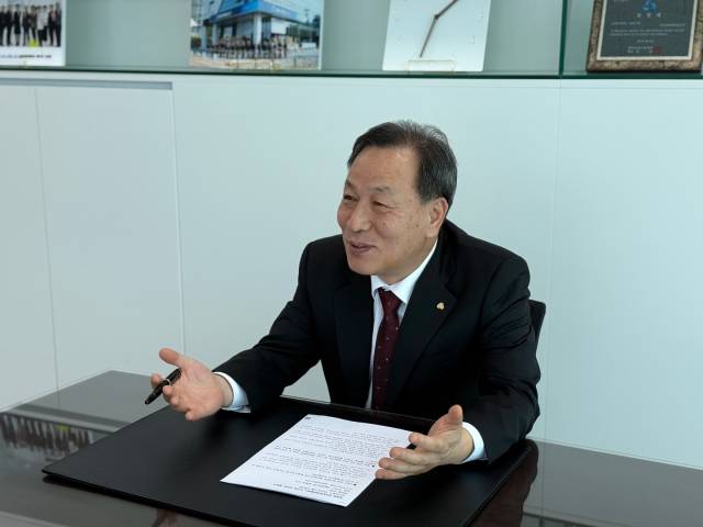 송희영 전주송천새마을금고 이사장. 박지수 기자