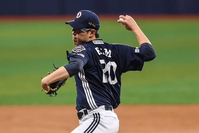 ▲ 김유성 ⓒ 두산 베어스