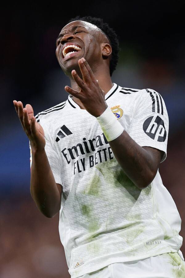 ▲ 레알 마드리드 비니시우스 주니오르는 장기 계약과 사우디아라비아 이적이라는 두 가지 소문의 중심에 있다. ⓒ연합뉴스/AFP