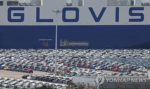 한국 자동차 수출  [연합뉴스 자료사진]