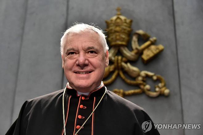 가톨릭 보수파를 대표하는 게르하르트 뮬러 추기경 [AFP 연합뉴스 자료사진]