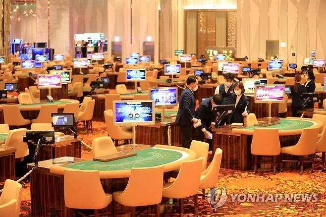 제주 드림타워 내 외국인 전용 카지노 [연합뉴스 자료사진]