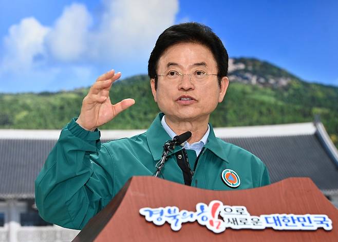 이철우 경북도지사, 산불 피해 복구 대책 브리핑 [경북도 제공. 재판매 및 DB 금지]