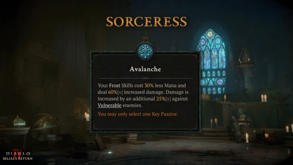 - 완전히 리워크된 원소술사의 핵심 지속 효과 '눈사태'