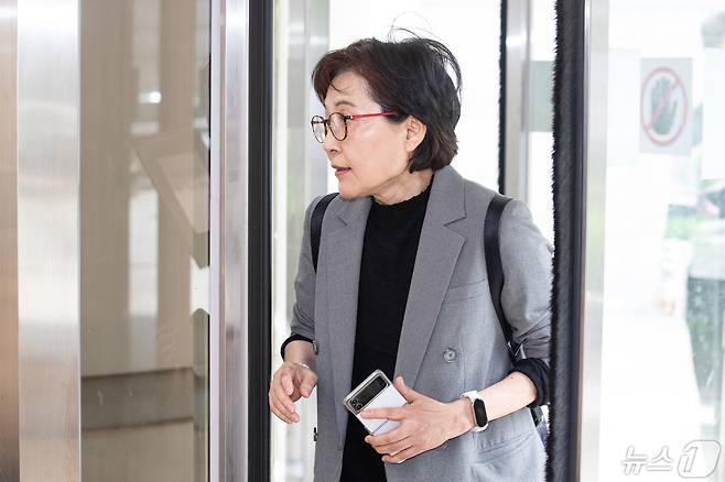 조현옥 전 청와대 대통령비서실 인사수석. 2024.4.29/뉴스1 ⓒ News1 유승관 기자