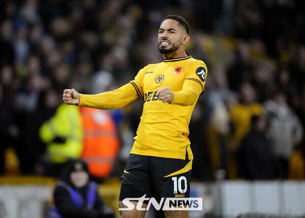 울버햄튼 원더러스 공격수 마테우스 쿠냐. 사진┃뉴시스/AP