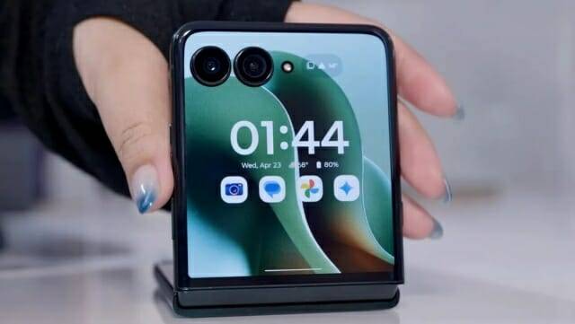 가격 1천300달러의 레이저 울트라, 5천만 화소 카메라에 나무 소재 등 독특한 마감 처리가 특징이다. (사진=씨넷)