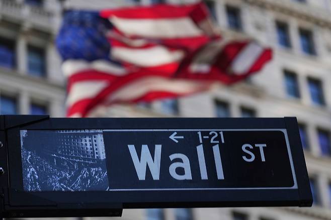 미국 뉴욕 월가의 뉴욕증권거래소./AP연합뉴스