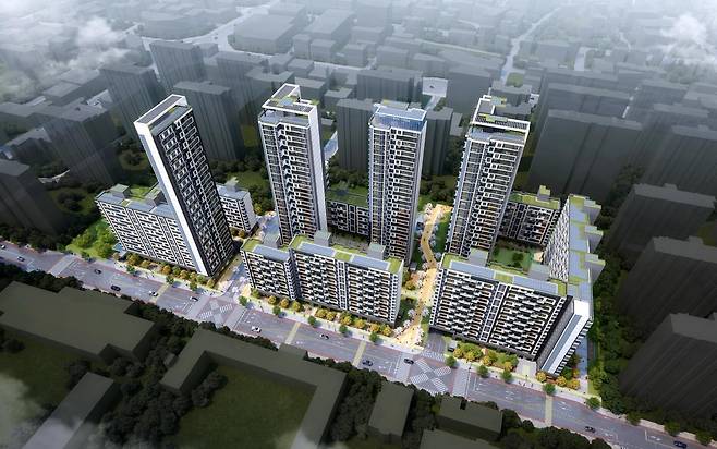 상계주공5단지 재건축 조감도. /서울시 제공