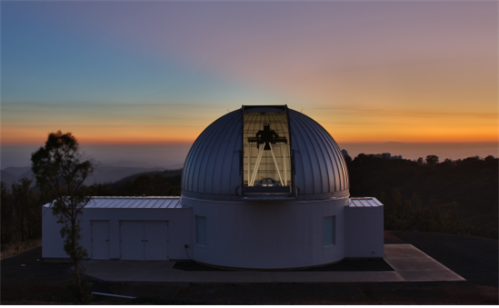 외계행성탐색시스템(KMTNet) 호주 관측소 모습. 우주항공청 제공