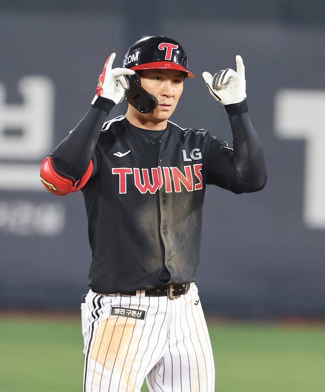 LG 오지환. 수원=정시종 기자 capa@edaily.co.kr&nbsp;