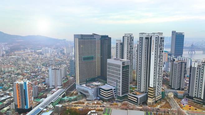 서울 광진구 자양동 이스트폴 전경. 사진=KT에스테이트