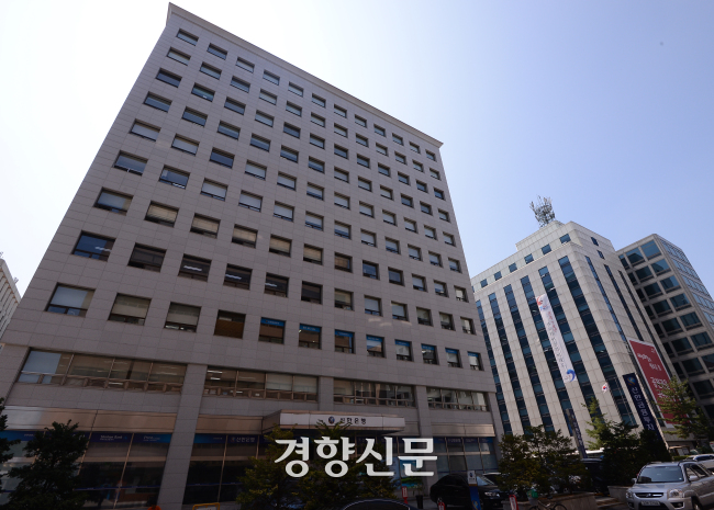 서울 여의도에 위치한 대하빌딩 전경. 경향신문 자료사진