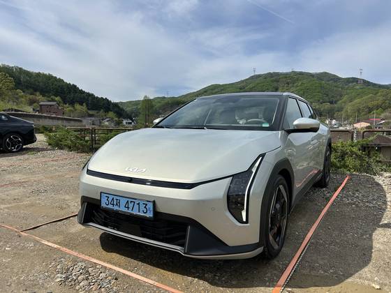 The EV4, Kia's first electric sedan [SARAH CHEA]