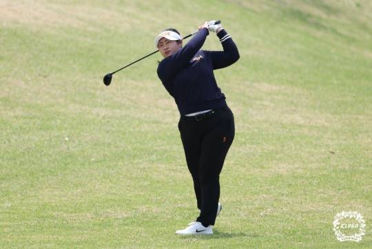 생애 첫 승 도전하는 정소이. 사진[연합뉴스]