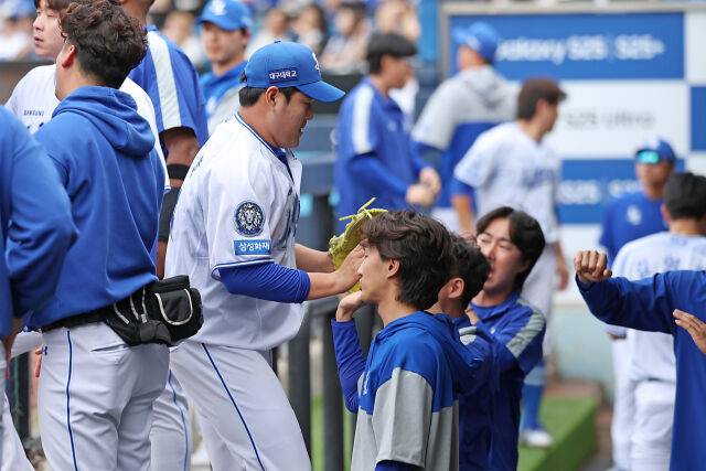 삼성 라이온즈 김대호./삼성 라이온즈