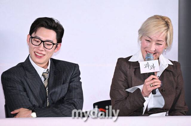 24일 영화 '파과' 언론배급시사회, 배우 김성철(왼쪽)-이혜영(오른쪽)./마이데일리 DB