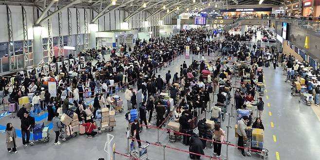 김해공항 모습. [김해공항 제공]