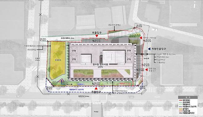 [서울=뉴시스] 관수8구역 배치도. 2025.04.25 (사진 제공=서울시) photo@newsis.com *재판매 및 DB 금지
