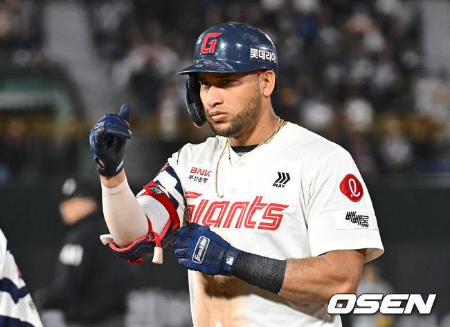 [OSEN=부산, 이석우 기자] 롯데 자이언츠 레이예스  / foto0307@osen.co.kr