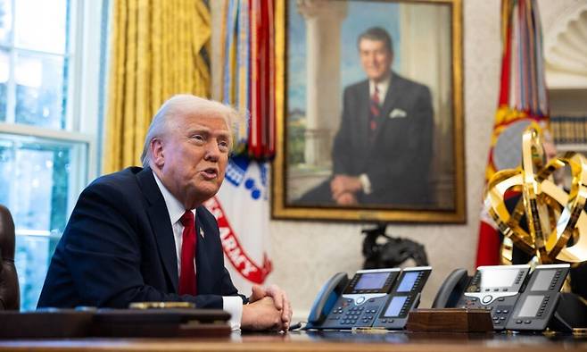 도널드 트럼프 미국 대통령. UPI연합뉴스