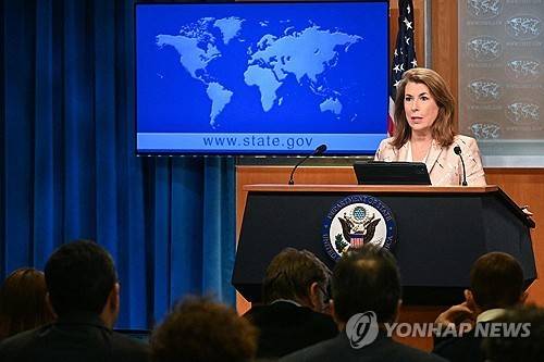 미 국무부 대변인 [AFP 연합뉴스 자료사진. 재판매 및 DB 금지]