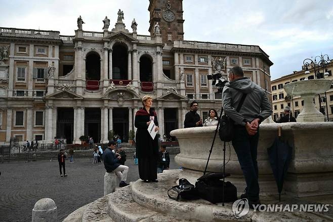 산타 마리아 마조레 대성전 [AFP 연합뉴스. 재판매 및 DB 금지]