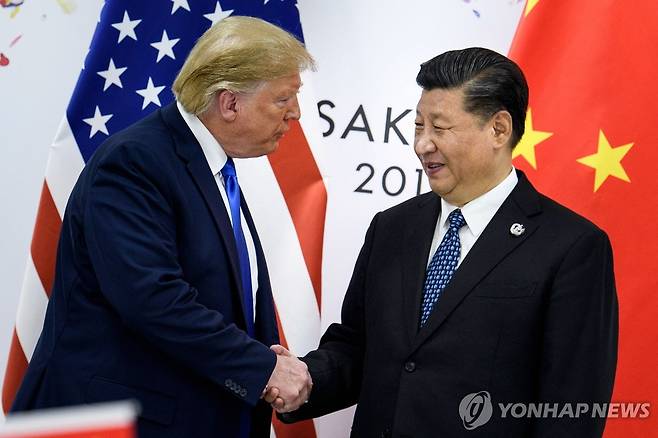 트럼프, 시진핑 [AFP 연합뉴스 자료사진. 재판매 및 DB 금지]